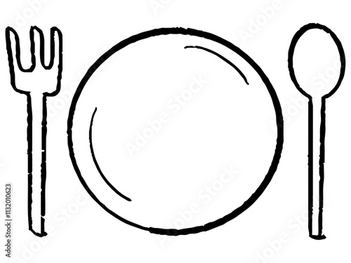 ペン風食器
