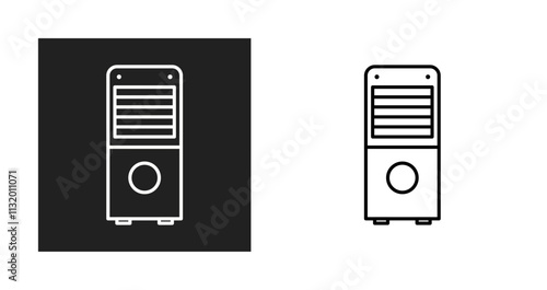 Air Dehumidifier Vector Icon