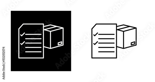 Delivery Checklist Vector Icon