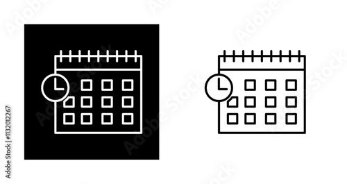 Scheduled Vector Icon