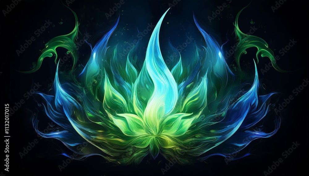 Obraz premium abstract background with smoke