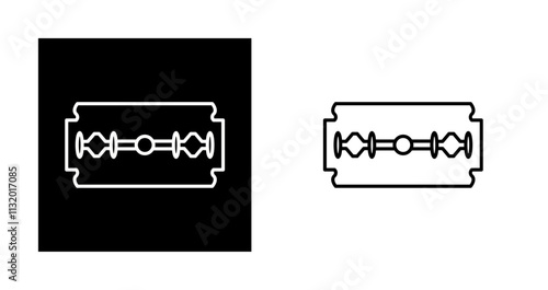 Razor Blade Vector Icon