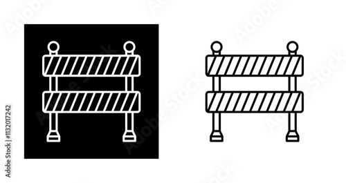Barricade Vector Icon