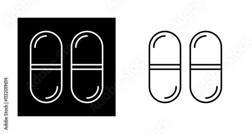 Capsules Vector Icon