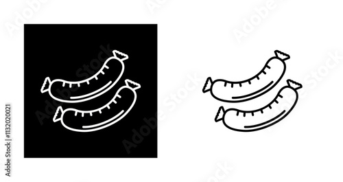 Sausage Vector Icon