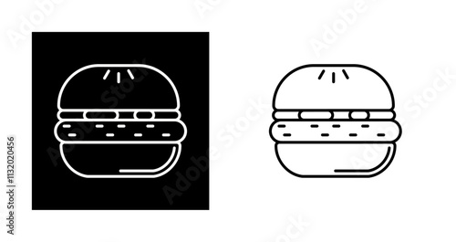 Burger Vector Icon