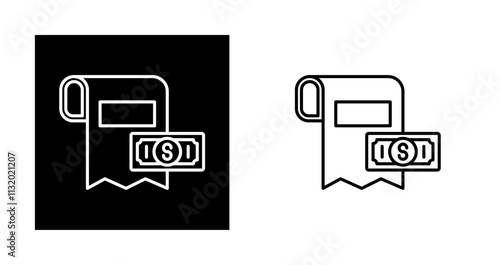 Bills Vector Icon