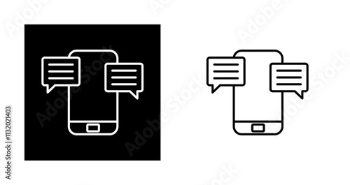 Conversation Vector Icon