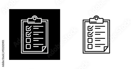 Checklist Vector Icon