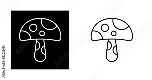 Mushroom Vector Icon