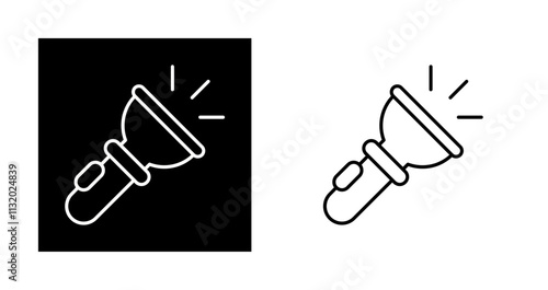 Flashlight Vector Icon