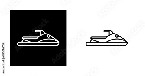 Jet Ski Vector Icon