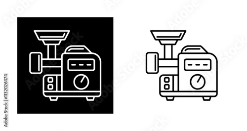 Meat Grinder Vector Icon