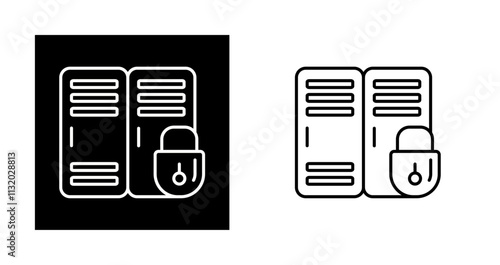 Locker Vector Icon