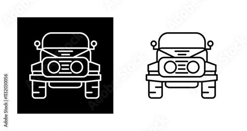 Jeep Vector Icon
