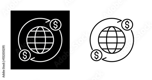 Money Exchange Vector Icon