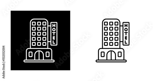 Hotel Vector Icon
