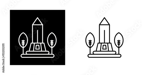 Monument Vector Icon