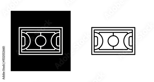 Football Field Vector Icon