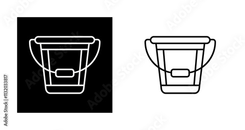 Bucket Vector Icon