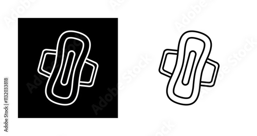 Sanitary Towel Vector Icon