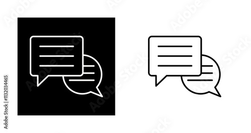 Conversation Vector Icon