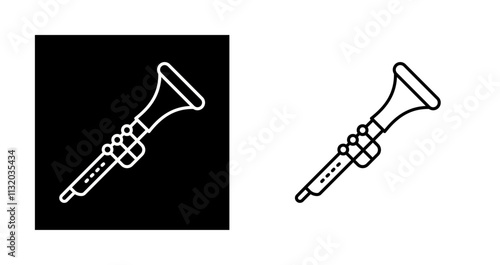 Clarinet Vector Icon