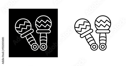 Maracas Vector Icon