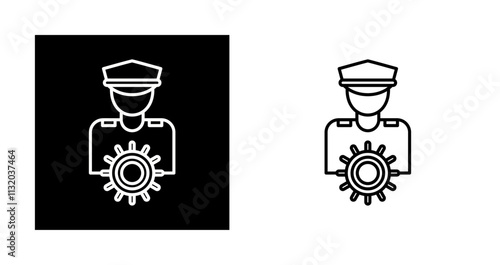 Captain Vector Icon