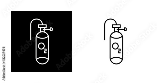 Oxygen Tank Vector Icon