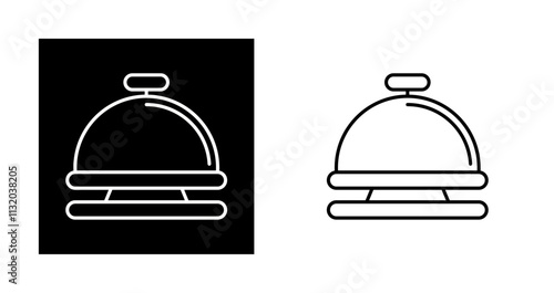 Reception Bell Vector Icon
