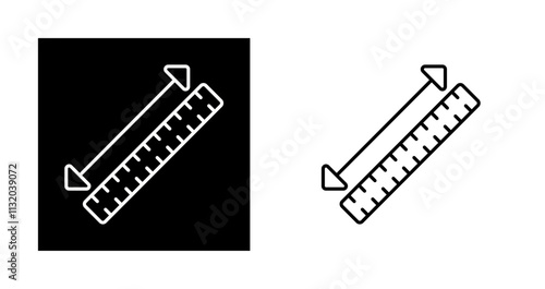 Measuring Tape Vector Icon