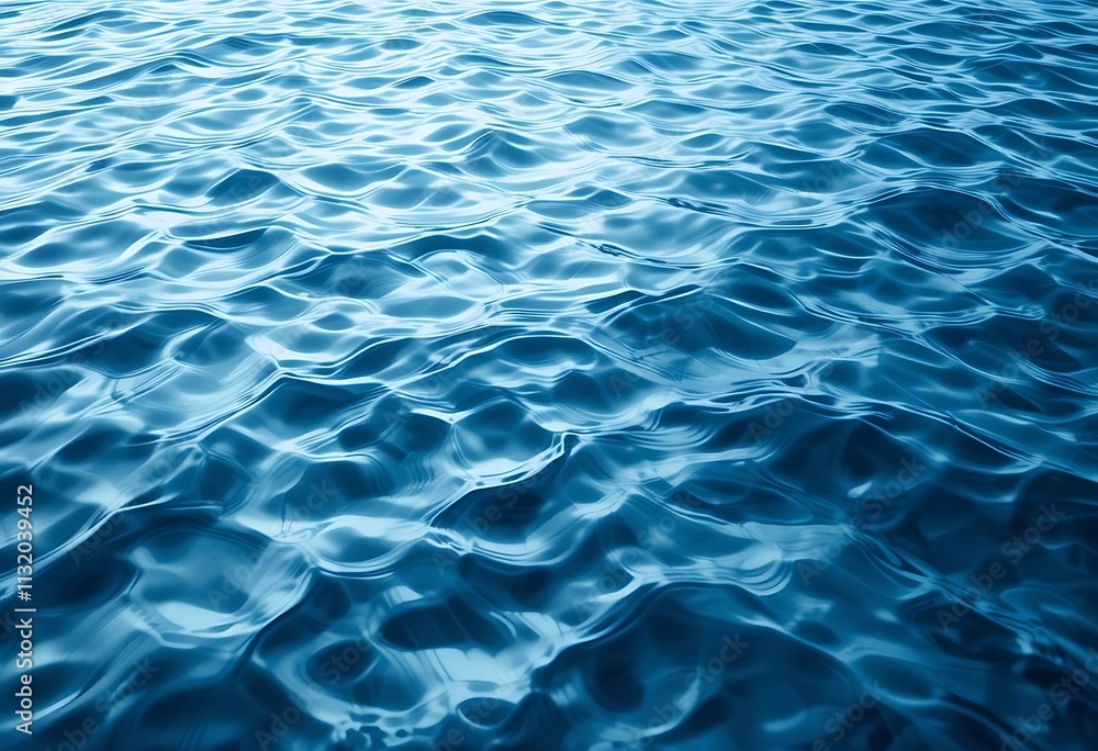 Obraz premium blue water background
