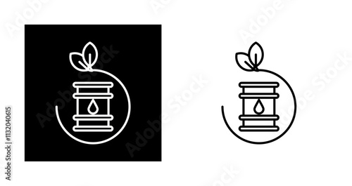 Biofuel Vector Icon