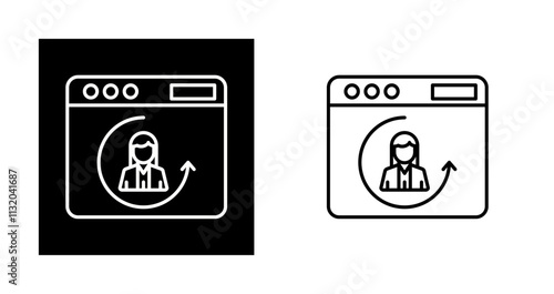 Return Visitor Vector Icon