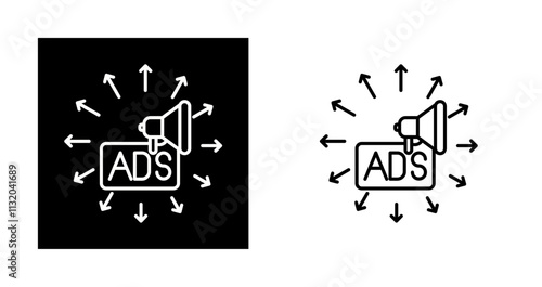 Advertising Submission Vector Icon