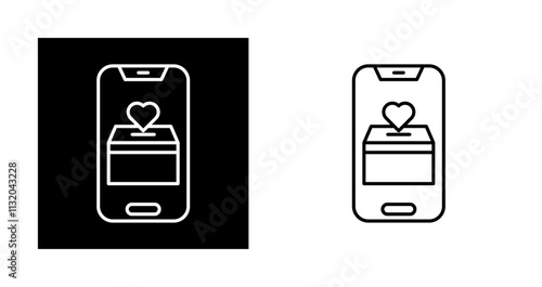 Online Donation Vector Icon