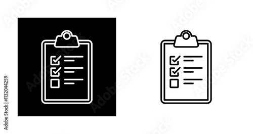 Checklist Vector Icon