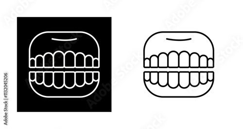 Denture Vector Icon