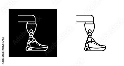 Prosthetics Vector Icon