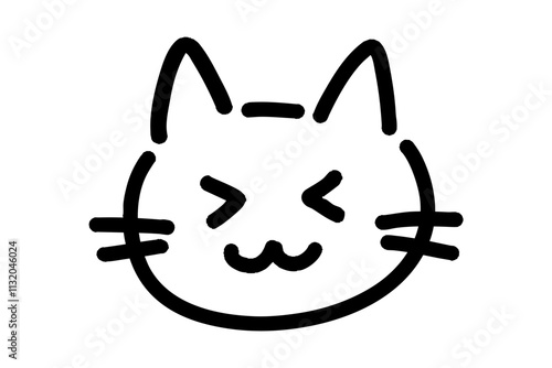 手書きの猫のイラスト