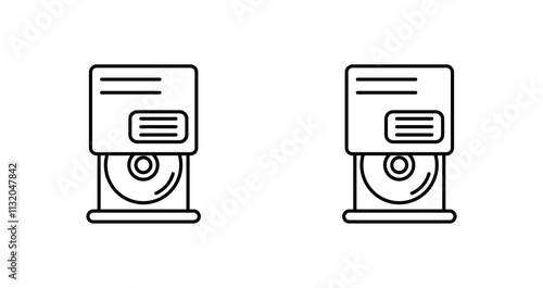Cd Room Vector Icon