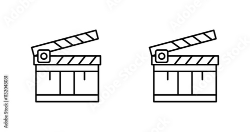 Clapperboard Vector Icon