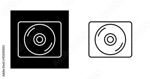 CD Vector Icon
