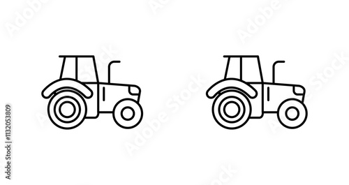 Tractor Vector Icon