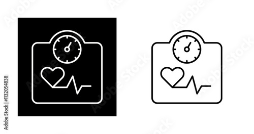 Blood Pressure Vector Icon