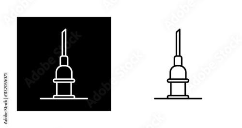 Catheter Vector Icon