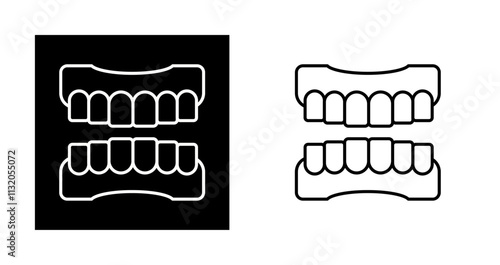Denture Vector Icon