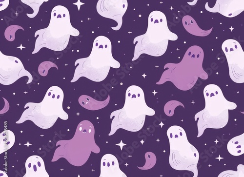 Cute Ghost Pattern
