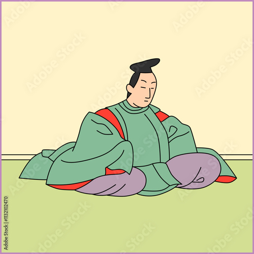 カラー正方形百人一首　春道列樹
